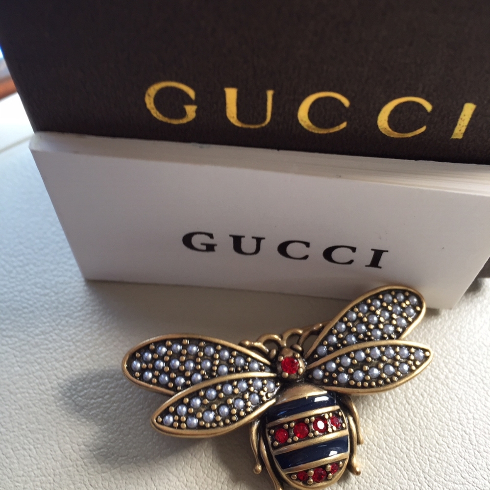 Authentic Gucci Bee Brooch